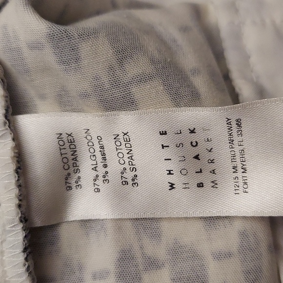 WHBM Black and White 5in Shorts - Picture 9 of 13